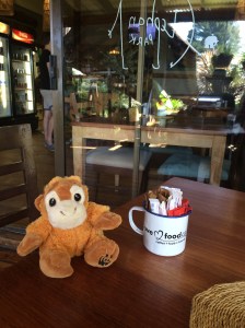 Clyde at the Love Food Cafe